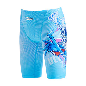 Professional swimming training for boys five-point swimming trunks
