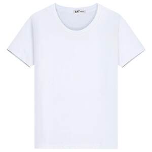 Cotton T -shirt short -sleeved men's blank white round neck loose half -sleeved bottoming shirt big size advertising shirt custom service print logo