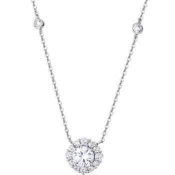 Catiro dot necklace for women sterling silver