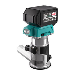 
Brushless lithium battery edge trimmer rechargeable multi-function woodworking groove machine aluminum plastic plate engraving machine small gong machine