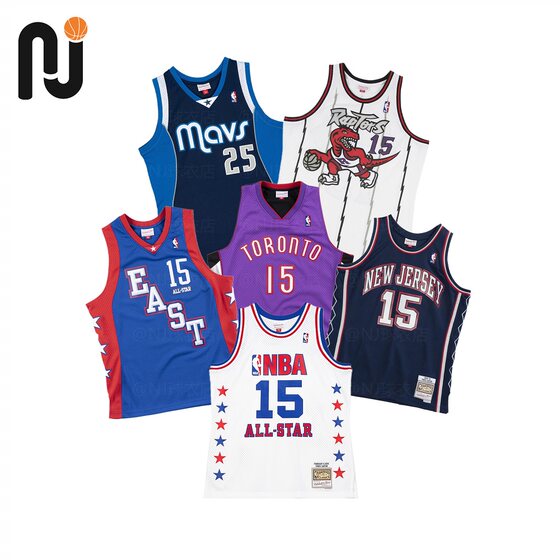 Mitchell&Ness MN 卡特 Carter 猛龙/篮网队 全明星 球迷版SW球衣