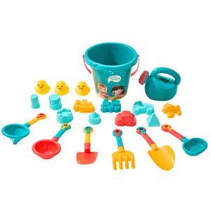 
Children's beach sand digging tools baby playing in the water and digging shovel set bucket hourglass bucket equipment sand pool toys