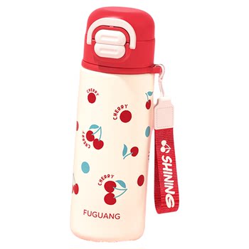 Fuguang double drinking cup 316L stainless steel portable large capacity