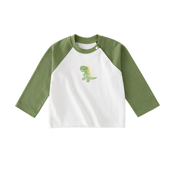 
Boys' long-sleeved T-shirt children's pure cotton spring and autumn baby inner layering shirt pure cotton a type 2026 new spring clothing