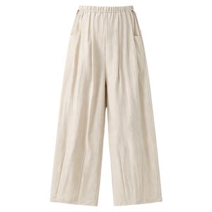 
Jingqi maternity pants summer thin outer wear Lyocell linen nine-point Yamamoto pants not to tighten the belly during pregnancy maternity wear