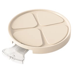 
Flower pot tray with pulley plastic thickened removable pad base universal wheel large flower pot tray water tray breathable