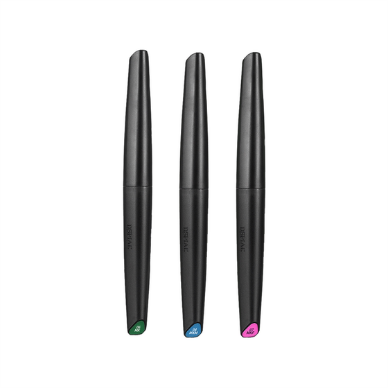 5D model DSPIAE Dispai Gordon -colored water -based soft head Mark pens Basic color metal fluorescent color