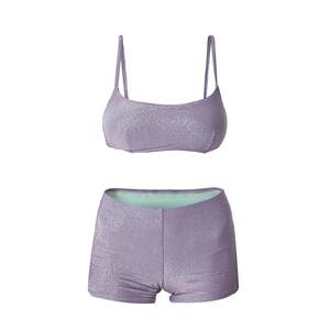 
VALTOS thin flash split swim women's high waist conservative square collar vest sports bikini beach vacation swimsuit