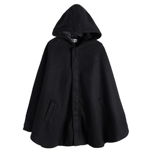 Mao Woors Male 2019 new short hooded hooded hooded hooded bat shirt jacket British retro cloak