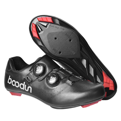 Boodun Road Mountain Bike Cycling Shoes Men's Lock Shoes Cycling Shoes Carbon Fiber Sole Power Professional Cycling Shoes