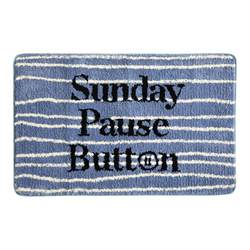 Moreover, Sunday pause button tufted floor mat living room carpet bedside blanket home Nordic coffee table carpet floor mat