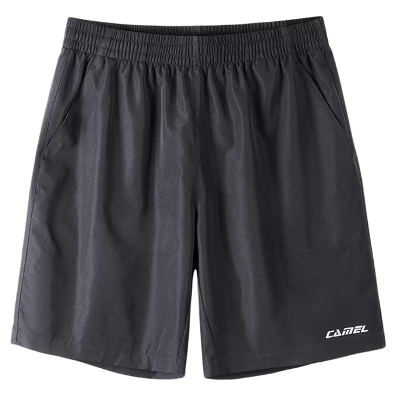 阮 文 速干】骆驼运动短裤男士夏季薄款透气休闲宽松健身跑步五分