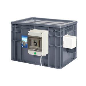 
Fish pond drum microfiltration machine intelligent fish feces automatic backwash water circulation filter fish tank water purification equipment box