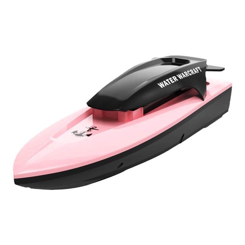 Bateau Télécommandé Pour Enfants - Vitesse Rapide - Design Bleu - Pour Piscine Et Lac - Télécommande Incluse