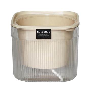 Water transparent lazy flower pot once a month
