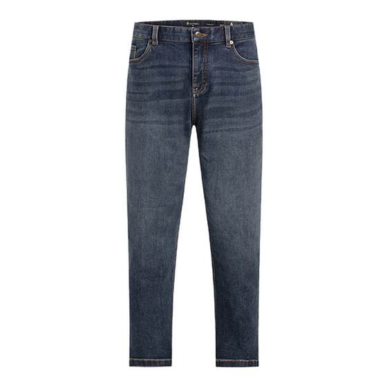 
[Celebrity Same Style] Hush Puppies Loose Straight Pants Men's Spring American Casual All-match Commuting Jeans