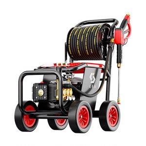 
Black Cat Chicheng Commercial Car Wash Machine 220v Ultra-High Pressure Cleaner High Power Industrial-grade Supercharged Water Gun Pump Floor Cleaning