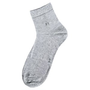 Ten Shuangshuang Winbang Cotton Socks Men's Summer Cotton Ultra -thin whole cotton pure color breathable anti -deodorant and mid -tube sports socks