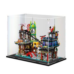 Akrylátový Výstavní Box Pro Lego 71799 Phantom Ninjago City Bazaar Model