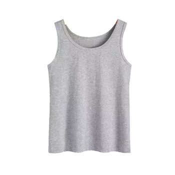 Pure cotton camisole bottoming shirt for women