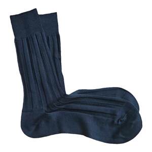 
Men's gentleman socks mercerized cotton vertical strips American order cotton sweat-absorbent black thin dark gray mid-calf socks boneless