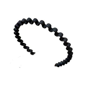Sweet new wavy hairband for women, face wash, non-stuck, fluffy texture, toothed comb, anti-slip headband, design hairpin