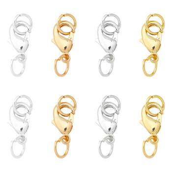 Color-preserving 14K18K real gold spring clasp lobster clasp