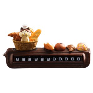 
YUJIAN丨Car number plate multi-function car mobile phone plate creative car decoration hidden temporary parking sign