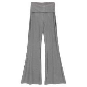 
Pregnant women's micro-flared pants are worn outside spring and summer thin spring yoga pants for small people, leggings that do not tighten the belly during pregnancy