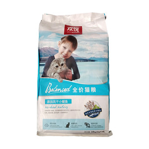 Huanhuzi cat food 10kg Happy cat staple food 5*0.5kg Nutrition Cat Kitty Salmon Dried Fish Full Price 20*0.5kg
