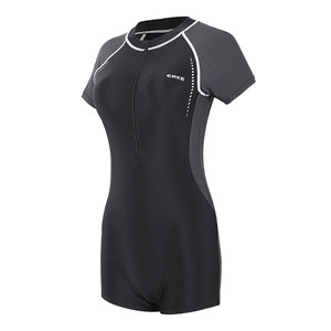 
Hongxing Erke racing swimsuit women's new one-piece flat-angle belly-covering hot spring professional sports swimming pool wear for junior high school students