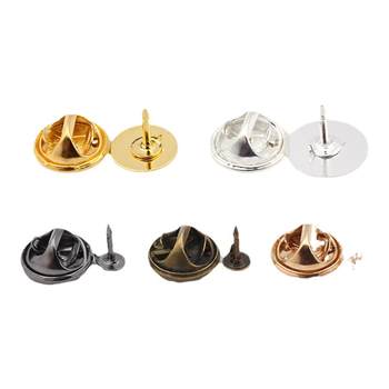 Punching safety lock tray brooch pin accessories
