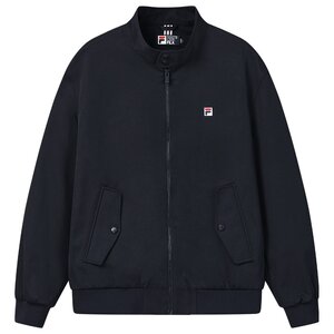 
FILA official men's woven jacket 2026 spring new daily casual top loose stand-up collar jacket