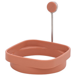 Household silicone fried egg mold square