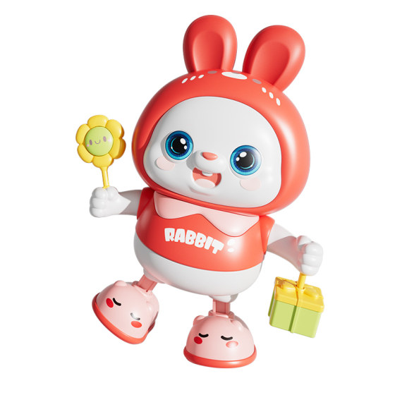 
Children's electric dancing rabbit toy can sing and dance, baby learns to crawl, baby gift, Children's Day gift
