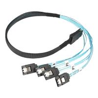 CY SFF-8087 SAS Cable 36P To 4 SATA Hard Drive SAS Cable 29PIN 1m