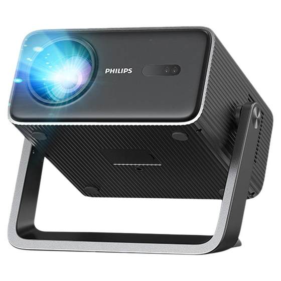 
[Official discount 6 periods of interest-free] Philips projector home high definition daytime bedroom living room mobile projector home theater gimbal portable TV B&B hotel office dedicated