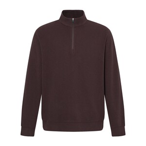 
POLOWALK Men's Long Sleeve T-Shirt 2025 Winter New Men's Business Stand Collar Casual Straight Commuting Top