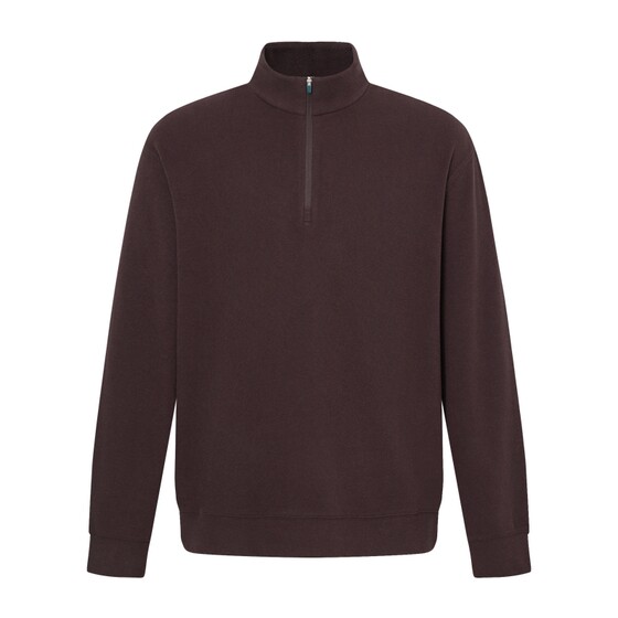 
POLOWALK Men's Long Sleeve T-Shirt 2025 Winter New Men's Business Stand Collar Casual Straight Commuting Top