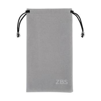 ZBS mobile phone power bank storage bag velvet cloth protection case
