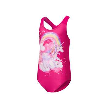 Suibao Girls' Consistent Swimsuit Cute Printing
