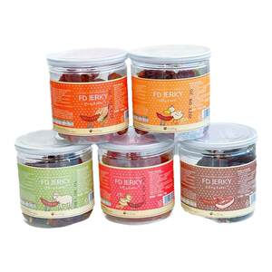 Korean FD air -dried meat sausage pet sausage ham sausage chicken beef jerky training reward interactive dog snacks

