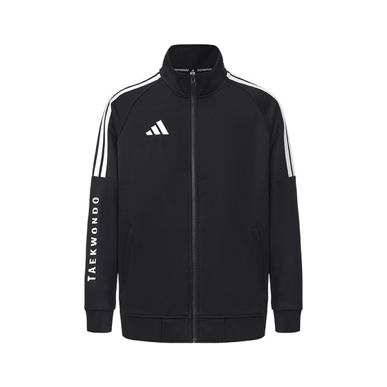 
Adidas Adidas jacket men's three-stripe classic jacket knitted sportswear outdoor running windproof top