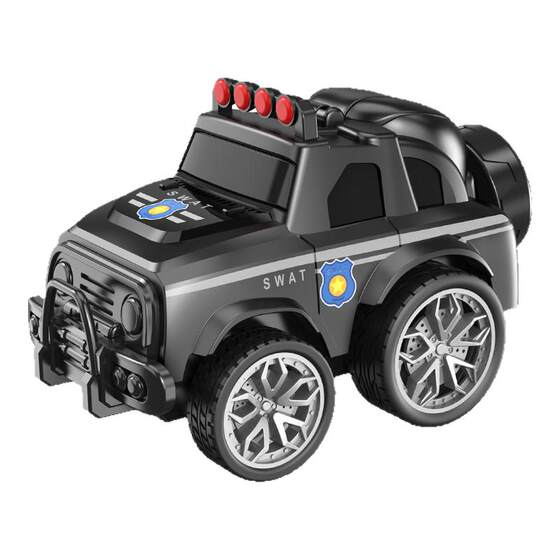
Children's spinning pull-back car toy inertial drift police car 1-3 boys 3 to 6 years old toy car