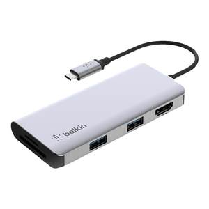 
Belkin Belkin Multi-in-One Conversion Connector Dock Type Dock USB Multi-Port Expander HDMI Compatible Thunderbolt 4 Applicable to Apple Computer Mac Laptop iPad Accessories