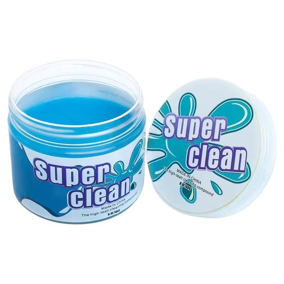 Multifunctional cleaning soft rubber internal dust removal car interior gap keyboard Clean mud sticky black black technology artifact
