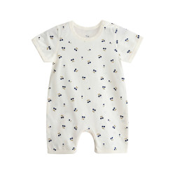 Baby's pure cotton short-sleeved summer jacket