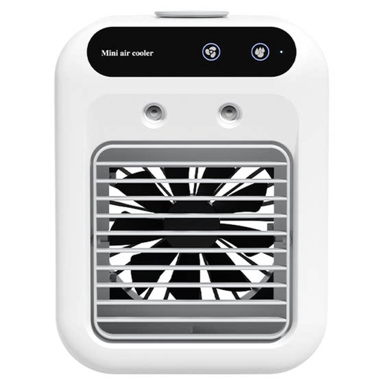 
Pet air conditioning fan in summer dog sleeping kennel cooling cooling fan in summer cat small plus water and electricity fan
