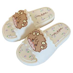 Film Genuine Mikko joint -name slippers Female INS cute girl heart net
