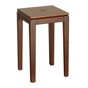 Solid wood stool Fashion Creative living room Household Gao Fang Stool Simple Table Stool can superimposed adult white wax wood dwarf stools